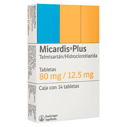 Micardis Plus Telmisart N Mg Hidroclorotiazida Mg Farmacias