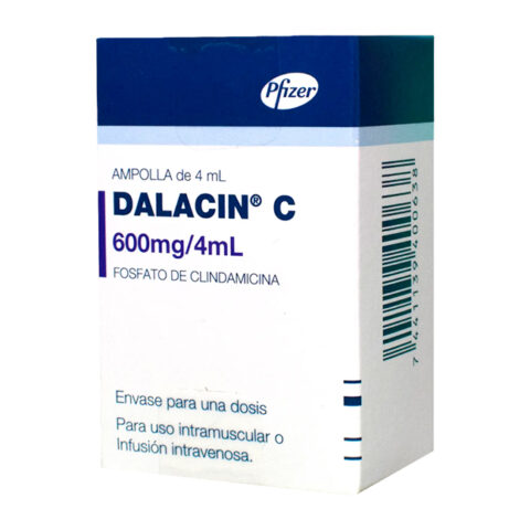 Dalacin C Antibiótico – 600mg / 4ml (Fosfato De Clindamicina ...