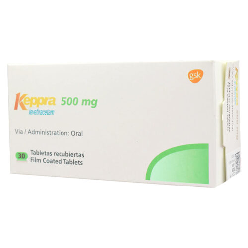 Keppra Levetiracetam 500mg Antiepiléptico Tabletas – Farmacias Julios ...